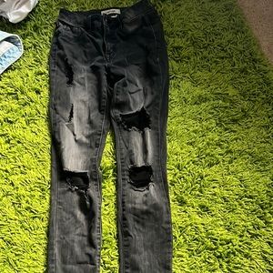 Refuge size 0 Black skinny jeans